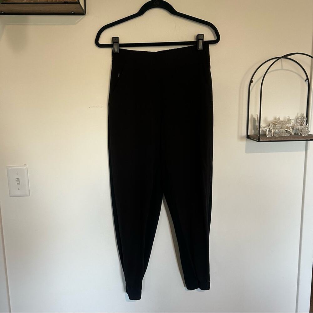 Athleta Black Elastic‎ Waist Jogger Pants Size 6